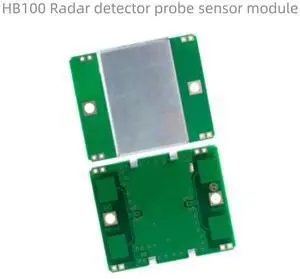 (HB100) 10.525GHz microwave Doppler X-band radar detector probe sensor module (HB100) 10.525GHz microwave Doppler X-band radar detector probe sensor module