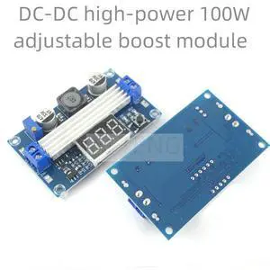 DC-DC high power 100W 3.0~35V boost 3.5~35V with digital display voltmeter adjustable boost module upgraded version DC-DC high power 100W 3.0~35V boost 3.5~35V with digital display voltmeter adjustable boost module upgraded version