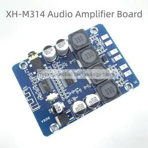 XH-M314 M314 Ultra HD BT digital power amplifier board TPA3118 dual 45W audio amplifier module AUX decodes DC12-48V XH-M314 M314 Ultra HD BT digital power amplifier board TPA3118 dual 45W audio amplifier module AUX decodes DC12-48V