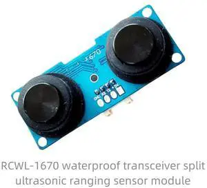 RCWL-1670 1670 Waterproof split ultrasonic ranging sensor module 1.5uA 3.3V Ultra-low power consumption RCWL-1670 1670 Waterproof split ultrasonic ranging sensor module 1.5uA 3.3V Ultra-low power consumption