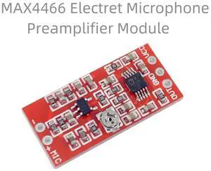 1Pcs MAX4466 Electret Microphone Preamplifier Module with SSM2167 Voice Compression Amp Sound Amplifier Board is in stock 1Pcs MAX4466 Electret Microphone Preamplifier Module with SSM2167 Voice Compression Amp Sound Amplifier Board is in stock