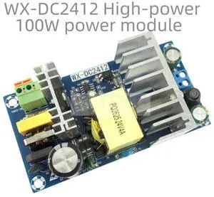 WX-DC2412 ACDC power module 24V Switching power module 4A/100W Raw power module 24V4A WX-DC2412 ACDC power module 24V Switching power module 4A/100W Raw power module 24V4A