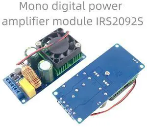 IRS2092S High power 500W D Class HIFI digital power amplifier board finished mono/Super LM3886 in stock IRS2092S High power 500W D Class HIFI digital power amplifier board finished mono/Super LM3886 in stock