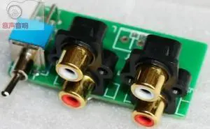 2-ways Signal Switching Board 2 In 1out Audio Source 2-ways Signal Switching Board 2 In 1out Audio Source