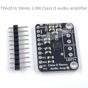 TPA2016 Stereo 2.8W Class D audio amplifier I2C and AGC control audio module Compact module TPA2016 Stereo 2.8W Class D audio amplifier I2C and AGC control audio module Compact module