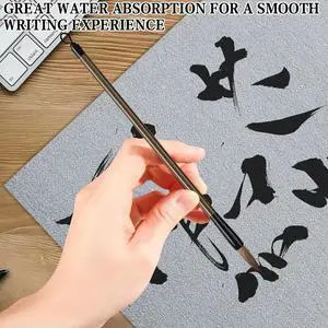 6Pcs Reusable Water Drawing Writing Cloth With Brush Water Canvas, No Ink Painting & Writing Cloth Mat For Beginners 6Pcs Reusable Water Drawing Writing Cloth With Brush Water Canvas, No Ink Painting & Writing Cloth Mat For Beginners