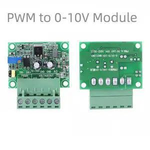 1Pcs 1-3KHZ 0-10V PWM to Voltage Converter Module Digital Analog Board 1Pcs 1-3KHZ 0-10V PWM to Voltage Converter Module Digital Analog Board