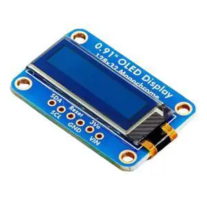 0.91-inch OLED display 128x32 I2C-STEMMA QT/Qwiic 0.91-inch OLED display 128x32 I2C-STEMMA QT/Qwiic
