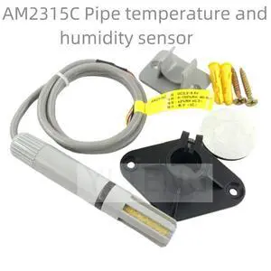 (1 piece) AM2315C Air duct type Wall-mounted Temperature and humidity sensor IIC signal DC2.2-5.5V in stock (1 piece) AM2315C Air duct type Wall-mounted Temperature and humidity sensor IIC signal DC2.2-5.5V in stock