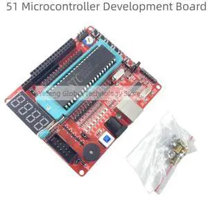 8051 single-chip microcomputer minimum system board learning board kit STC89C52 experimental programming core board 8051 single-chip microcomputer minimum system board learning board kit STC89C52 experimental programming core board