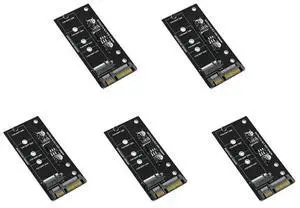 5X M.2 SATA Adapter M2 To SATA Adapter M.2 To SATA Adapter M.2 NGFF Converter 2.5Inch SATA3 Card B Key For 2230-2280 M 5X M.2 SATA Adapter M2 To SATA Adapter M.2 To SATA Adapter M.2 NGFF Converter 2.5Inch SATA3 Card B Key For 2230-2280 M
