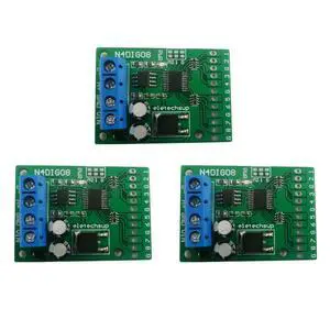 3X 8Ch Input/Output Digital Switch TTL Lvttl CMOS RS485 IO Control Module Modbus Rtu Board For PLC Relay, (No Pin) 3X 8Ch Input/Output Digital Switch TTL Lvttl CMOS RS485 IO Control Module Modbus Rtu Board For PLC Relay, (No Pin)