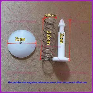 Suitable for humidifier water tank outlet top rod spring rubber plug plus Suitable for humidifier water tank outlet top rod spring rubber plug plus