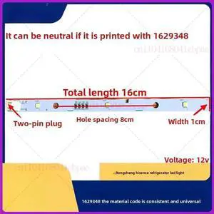 1629348 /1529227 Refrigerator Lighting Board LED Light Strip For Hisense Ronshen BCD630WT/518/526/535612590 1629348 /1529227 Refrigerator Lighting Board LED Light Strip For Hisense Ronshen BCD630WT/518/526/535612590