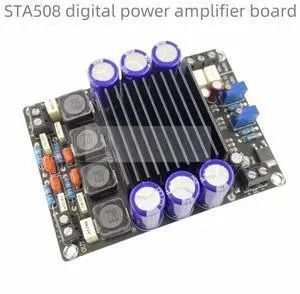STA508 digital power amplifier board fever level 80W*2 super power outdoor square dance trolley box audio power amplifier 12-30V STA508 digital power amplifier board fever level 80W*2 super power outdoor square dance trolley box audio power amplifier 12-30V