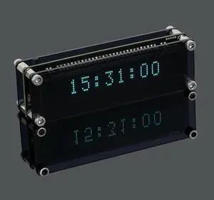 VFD Clock Vacuum Fluorescent Display Timing Automatic Calibration VFD Clock Vacuum Fluorescent Display Timing Automatic Calibration