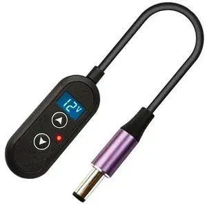 Type-C Female To DC Power Adapter Cable PD 5.5X2.5Mm 20Cm 140W Adjustable Voltage 5V/9V/12V/15V/20V/28V Failure Memory Type-C Female To DC Power Adapter Cable PD 5.5X2.5Mm 20Cm 140W Adjustable Voltage 5V/9V/12V/15V/20V/28V Failure Memory