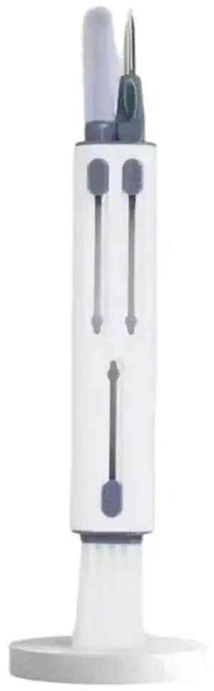 Cleaner Kit 4-In-1 Cleaning Pen For Soft Brush, Flocking Sponge, l Tip For Earbuds, , Keyboard Cleaner Kit 4-In-1 Cleaning Pen For Soft Brush, Flocking Sponge, l Tip For Earbuds, , Keyboard
