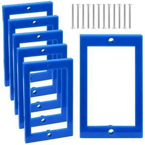 For Electrical Outlet Extenders 1/4" 6PC Single Gang Outlet Receptacle Box Extenders For Electric Switches And For Electric B For Electrical Outlet Extenders 1/4" 6PC Single Gang Outlet Receptacle Box Extenders For Electric Switches And For Electric B