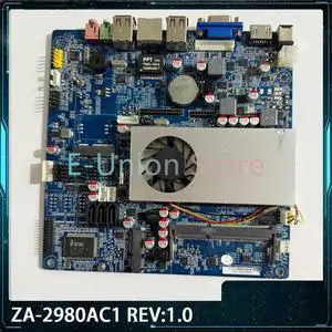 ZA-2980AC1 REV:1.0 All-in-one Industrial Control Computer Motherboard Integrated CPU ZA-2980AC1 REV:1.0 All-in-one Industrial Control Computer Motherboard Integrated CPU