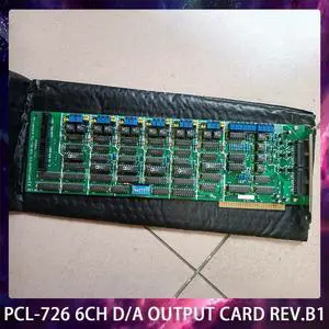 PCL-726 6CH D/A OUTPUT CARD REV.B1 ISA Data Capture Card For Advantech Fast Ship Works ly PCL-726 6CH D/A OUTPUT CARD REV.B1 ISA Data Capture Card For Advantech Fast Ship Works ly