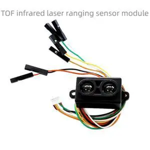1Pcs GY-TOF10M TOF infrared laser ranging sensor module Time-of-flight ranging sensor module IIC/ Serial port 1Pcs GY-TOF10M TOF infrared laser ranging sensor module Time-of-flight ranging sensor module IIC/ Serial port