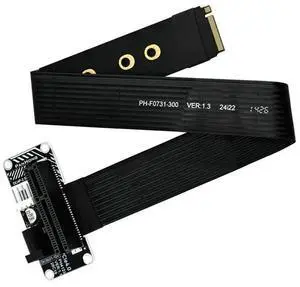 M. 2 M-Key Pcie 4.0 X4 External Graphics Card Extension Adapter Cable Nvme Pcie Slot To NVME To PCIE X4 Riser Cable M. 2 M-Key Pcie 4.0 X4 External Graphics Card Extension Adapter Cable Nvme Pcie Slot To NVME To PCIE X4 Riser Cable