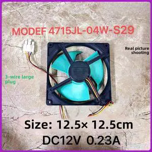 MODEF 4715JL-04W-S29 DC12V 0.23A for S30 Songmei Refrigerator Refrigerated Freezing Lower Fan MODEF 4715JL-04W-S29 DC12V 0.23A for S30 Songmei Refrigerator Refrigerated Freezing Lower Fan