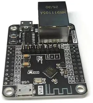 CH579M Serial Port To Ethernet Development Board Bluetooth BLE USB Host For STM32 Projects- DTU Replacement CH579M Serial Port To Ethernet Development Board Bluetooth BLE USB Host For STM32 Projects- DTU Replacement