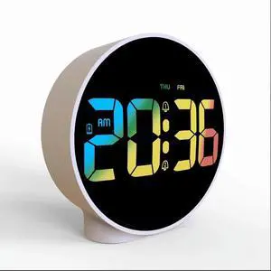 Desktop digital LED ligent electronic silent clock Desktop digital LED ligent electronic silent clock