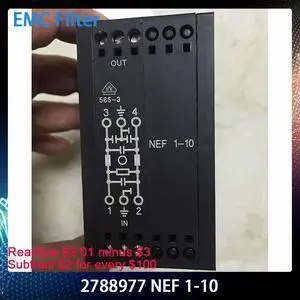 2788977 NEF 1-10 Interference Filters EMC Filter Surge Protection Device DIN Rail Module Works ly Fast Ship 2788977 NEF 1-10 Interference Filters EMC Filter Surge Protection Device DIN Rail Module Works ly Fast Ship