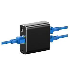 2X Rj45 Splitter 1 To 2 Gigabit Ethernet Adapter Internet Network Cable Extender For Laptop PC Keyboard Mouse Printer 2X Rj45 Splitter 1 To 2 Gigabit Ethernet Adapter Internet Network Cable Extender For Laptop PC Keyboard Mouse Printer