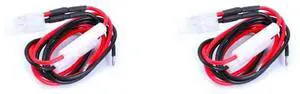 2Pcs 1M 30A Fuse Short Wave Power Supply Cable For Yaesu FT-857D, FT-897D, For IC-725A, IC-706 IC Walkie Talkie 2Pcs 1M 30A Fuse Short Wave Power Supply Cable For Yaesu FT-857D, FT-897D, For IC-725A, IC-706 IC Walkie Talkie