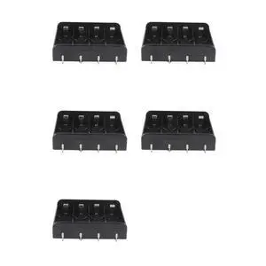 5PCS 4X 21700 Holder Box Case ABS Fireproof Power Bank Cases Slot Batteries Container With Shrapnel 5PCS 4X 21700 Holder Box Case ABS Fireproof Power Bank Cases Slot Batteries Container With Shrapnel