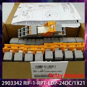 10PCS 2903342 RIF-1-RPT-LDP-24DC/1X21 Relay Module Works ly 10PCS 2903342 RIF-1-RPT-LDP-24DC/1X21 Relay Module Works ly
