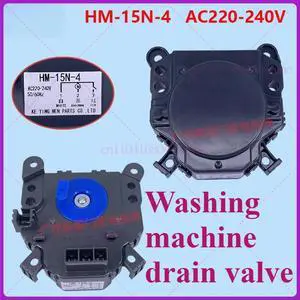 For washing machine drain valve, electric drain motor retractor HM-15N-4 220-240V For washing machine drain valve, electric drain motor retractor HM-15N-4 220-240V