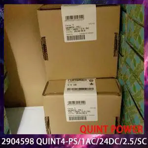 2904598 QUINT4-PS/1AC/24DC/2.5/SC QUINT POWER Switching Power Supply Output 24VDC/2.5A 2904598 QUINT4-PS/1AC/24DC/2.5/SC QUINT POWER Switching Power Supply Output 24VDC/2.5A
