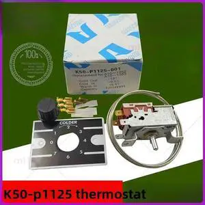 Freezer Temperature Control Switch K59 K50 K54 K56 K60 K5 2 Pin K50-P1125 Thermostat For A10-1052 A10-1053 Replacement Freezer Temperature Control Switch K59 K50 K54 K56 K60 K5 2 Pin K50-P1125 Thermostat For A10-1052 A10-1053 Replacement