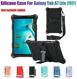 AT9-Silicone Case for Tab A7 Lite 8.7 Inch 2021 T220 T225 Tablet Case Tablet Stand with Pen and Strap AT9-Silicone Case for Tab A7 Lite 8.7 Inch 2021 T220 T225 Tablet Case Tablet Stand with Pen and Strap