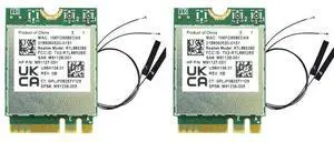 2X RTL8852BE Card With Built-In Antenna AX1800 6 WLAN 802.11Ax Bluetooth5.2 Dual-Band 2.4G+5G Wlan 2X RTL8852BE Card With Built-In Antenna AX1800 6 WLAN 802.11Ax Bluetooth5.2 Dual-Band 2.4G+5G Wlan