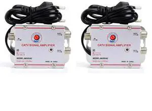 2X Ground Wave DTMB Cable TV Splitter Amplifier 20DB Digital TV Antenna Signal Booster Home TV Equipment EU Plug 2X Ground Wave DTMB Cable TV Splitter Amplifier 20DB Digital TV Antenna Signal Booster Home TV Equipment EU Plug