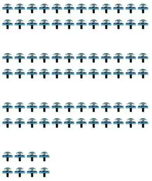 80Pcs Hard Drive Mounting Screws Isolation Grommet Mute Mounting Screws For 2.5 Inch HDD 80Pcs Hard Drive Mounting Screws Isolation Grommet Mute Mounting Screws For 2.5 Inch HDD