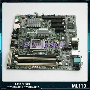 ML110 644671-001 625809-001 625809-002 Motherboard With CPU And 4GB RAM ML110 644671-001 625809-001 625809-002 Motherboard With CPU And 4GB RAM