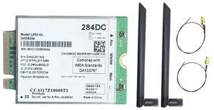 DW5820E L850-GL LTE 4G Card Module +2X8DB Antenna 0284DC 284DC For Laptop 3500 5400 DW5820E L850-GL LTE 4G Card Module +2X8DB Antenna 0284DC 284DC For Laptop 3500 5400