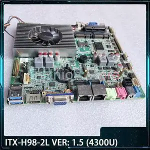 ITX-H98-2L VER: 1.5 (4300U) Integrated CPU Dual Gigabit Ethernet Port All-in-one Motherboard ITX-H98-2L VER: 1.5 (4300U) Integrated CPU Dual Gigabit Ethernet Port All-in-one Motherboard