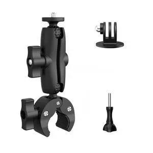 Action Camera Mount 360° Ballhead Magic Double Ball Head Adapter Clip For For Gopro Cameras Action Camera Mount 360° Ballhead Magic Double Ball Head Adapter Clip For For Gopro Cameras