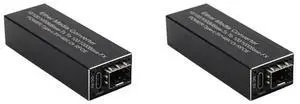 2X RPOE 1.25G Media Converter SFP Module 5V DC Type-C Input 1 SFP Slot 1 RJ45 Ethernet SFP Fiber Switch,B 2X RPOE 1.25G Media Converter SFP Module 5V DC Type-C Input 1 SFP Slot 1 RJ45 Ethernet SFP Fiber Switch,B