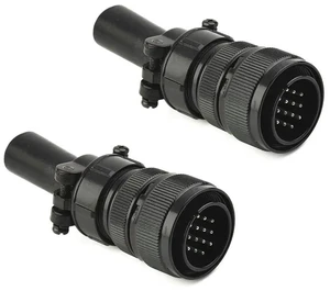 2Pcs 14 Pin l Male Plug Connector Remote Control Capabilities Fits For Miller For Hobart TIG MIG Welder 2Pcs 14 Pin l Male Plug Connector Remote Control Capabilities Fits For Miller For Hobart TIG MIG Welder