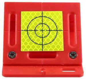 Angle Measurement Plaquette With Reflectors 40 X 40 Mm For Total Station, Mini Prism ,OPTICAL PRISM Angle Measurement Plaquette With Reflectors 40 X 40 Mm For Total Station, Mini Prism ,OPTICAL PRISM