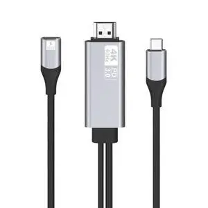 4K@60Hz Type C To -Compatible Cable Screen Mirroring Device For Laptop Converter Adapter Screen Sharing Accessories 4K@60Hz Type C To -Compatible Cable Screen Mirroring Device For Laptop Converter Adapter Screen Sharing Accessories